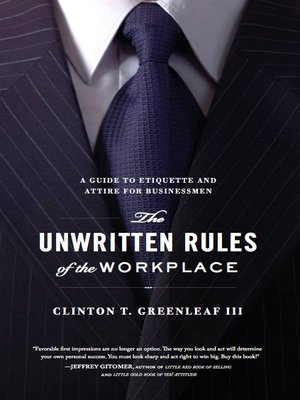 The Unwritten Rules of the Workplace - ebook